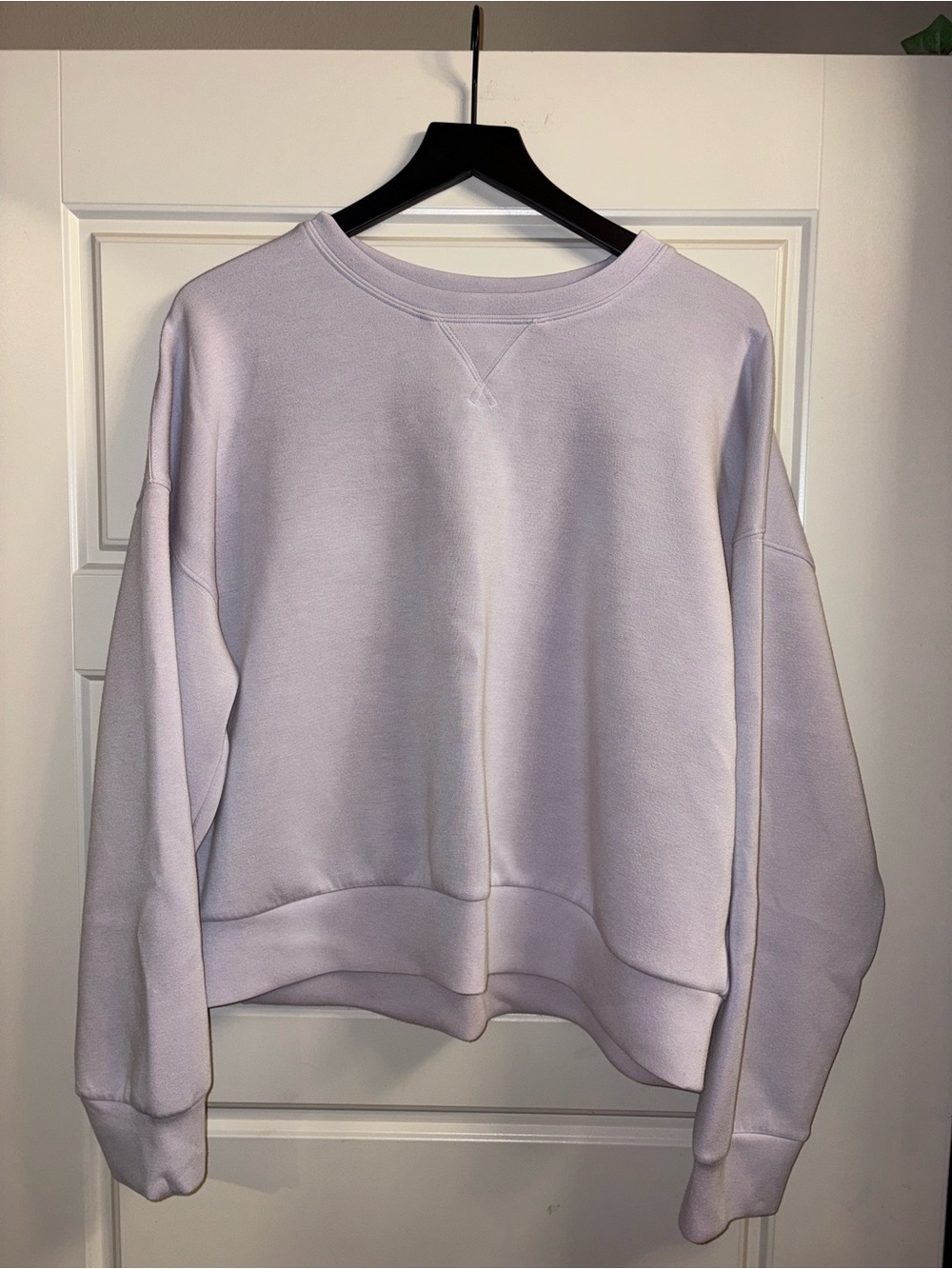 SPANX Lavender Crewneck Sweatshirt